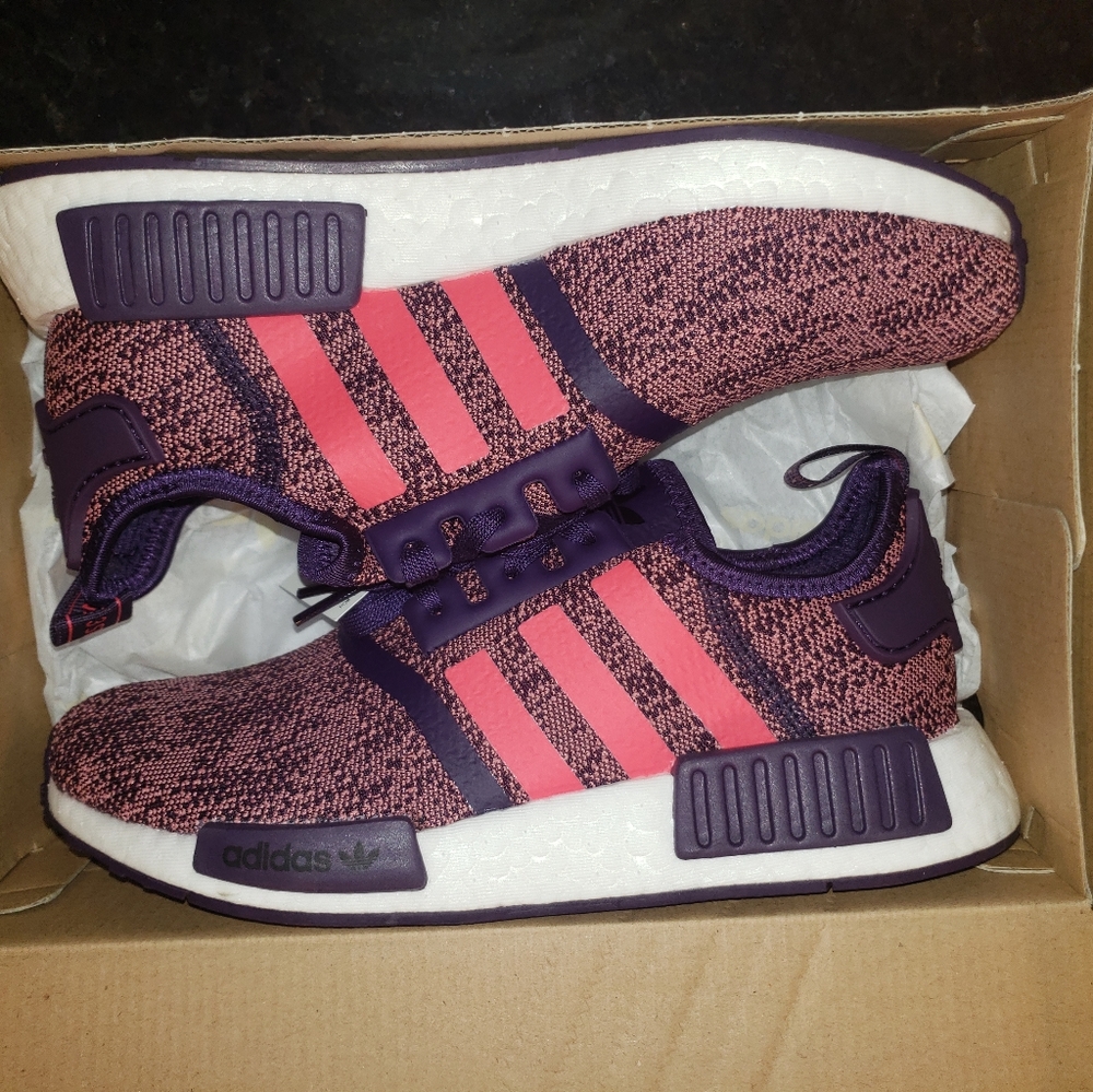 Adidas NMD R1 shoes - size 7 women - pink - Picture 6 of 8